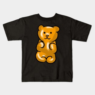 Fruity Orange Gummy Bear Kids T-Shirt